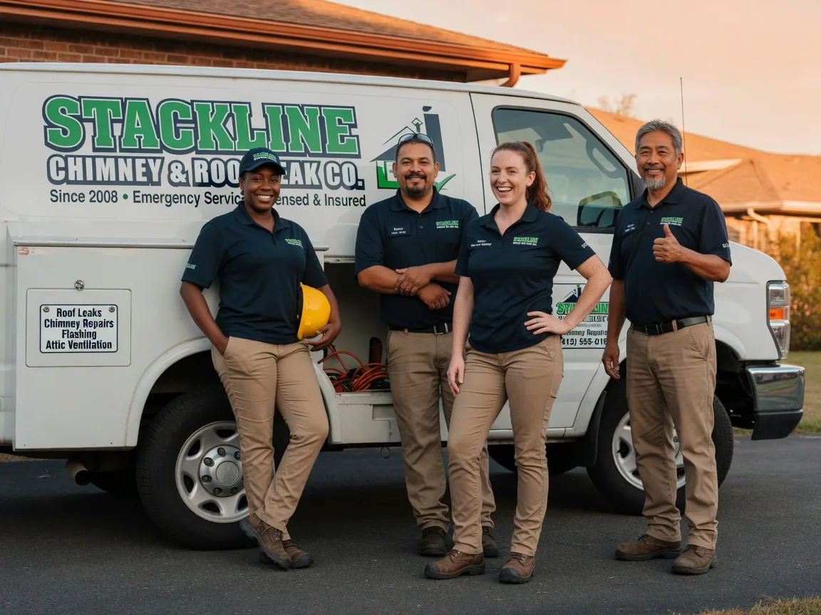 Chimney flashing repair company in Fort Lee, VA